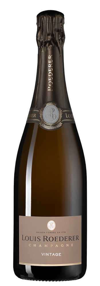 Вино игристое Белое Брют Louis Roederer Vintage Brut Champagne 2016 0,75 л фото