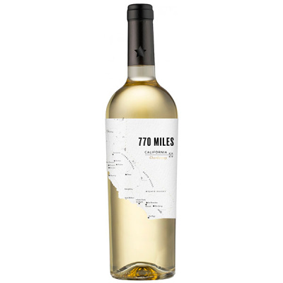 Вино Белое Сухое 770 Miles Chardonnay California 2022 0,75 л фото