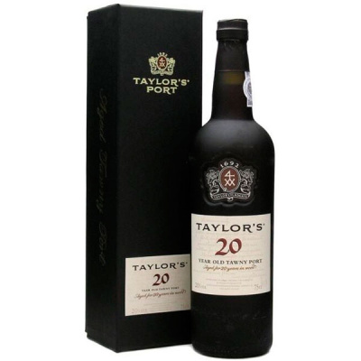 Портвейн Taylor's Tawny 20 Years Old in gift box 0,75 л фото