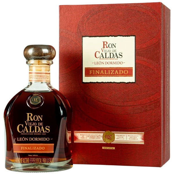 Ром Viejo de Caldas Leon Dormido Finalizado in gift box 0,75 л фото
