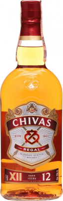 Виски Chivas Regal 12 years old 1 л фото