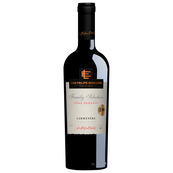 Вино Красное Сухое Luis Felipe Edwards Family Selection Gran Reserva Carmenere Valle de Colchagua 0,75 л фото