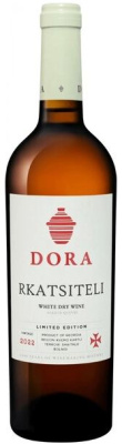 Вино Белое Сухое Askaneli Dora Rkatsiteli Qvevri 2022 0,75 л фото
