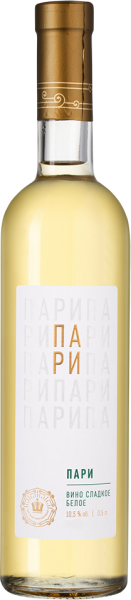 Вино Белое Сладкое Shumrinka Pari 2021 0,5 л фото