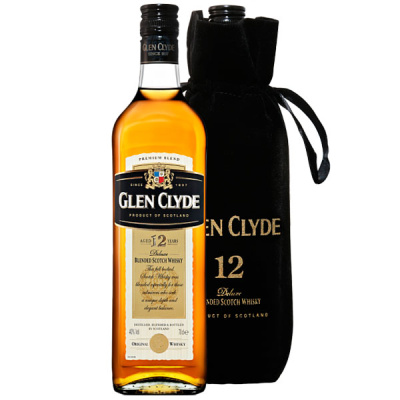 Виски Glen Clyde 12 Years Old in gift box 0,70 л фото