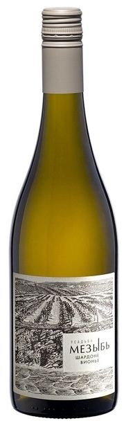 Вино Белое Сухое Usadba Mezyb Chardonnay Viognier Kuban Gelendzhik 2023 0,75 л фото