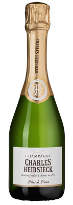 Шампанское Шарль Хайдсик Блан де Блан 2016 Белое Брют 12% 0,375 л фото