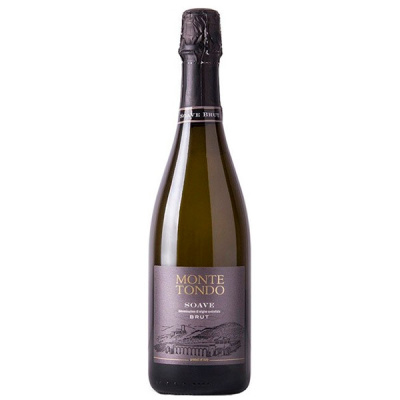Вино игристое Белое Брют Monte Tondo Soave Spumante Brut 2019 0,75 л фото