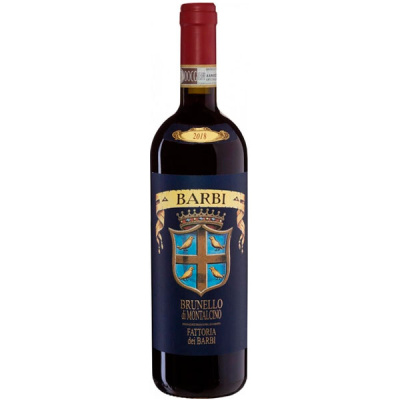 Вино Красное Сухое Fattoria dei Barbi Brunello di Montalcino 2018 0,75 л фото
