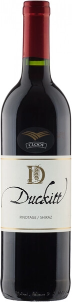 Вино Красное Сухое Cloof Duckitt Pinotage Shiraz Western Cape 2022 0,75 л фото