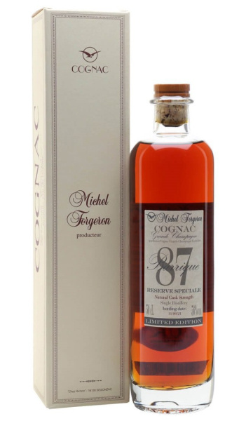 Коньяк Michel Forgeron Barrique 87 Grande Champagne in gift box 1987 0,5 л фото