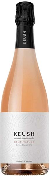 Вино игристое Розовое Брют Keush Brut Nature Rose 0,75 л фото