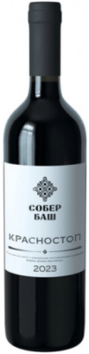 Вино Красное Сухое Sober Bash Classic Krasnostop 2023 0,75 л фото
