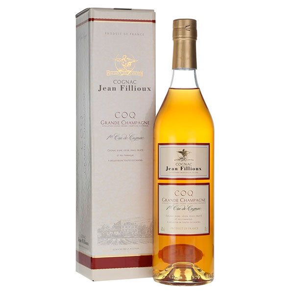 Коньяк Jean Fillioux Coq Grande Champagne in gift box 0,7 л фото