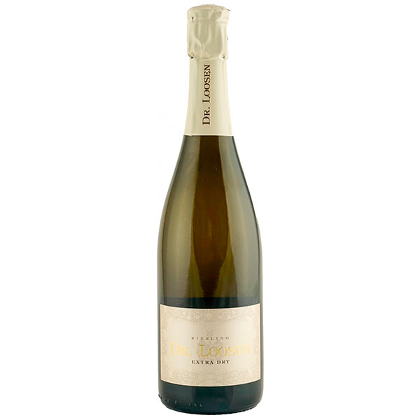 Вино игристое Белое Экстра Брют Dr. Loosen Riesling Extra Dry Mosel 2020 0,75 л фото