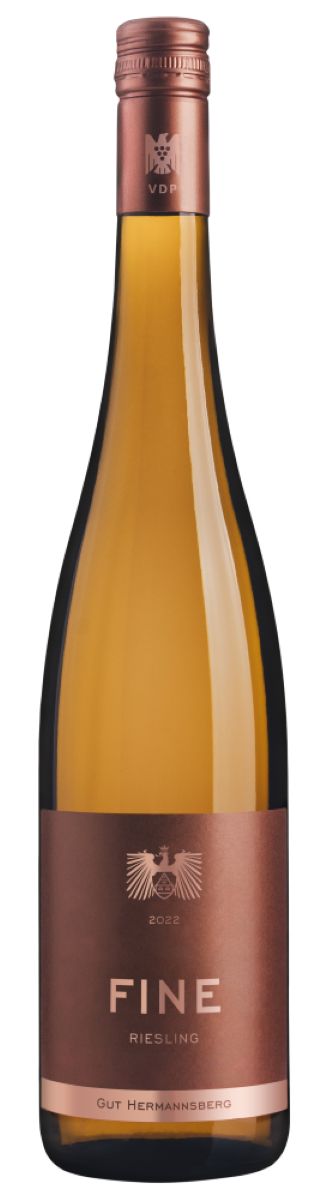 Вино Белое Полусухое Gut Hermannsberg FINE Riesling feinherb 2023 0,75 л фото