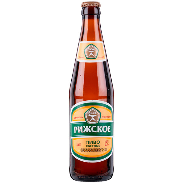 Пиво Светлое Tomsk Beer Rizhskoe 0,5 л фото