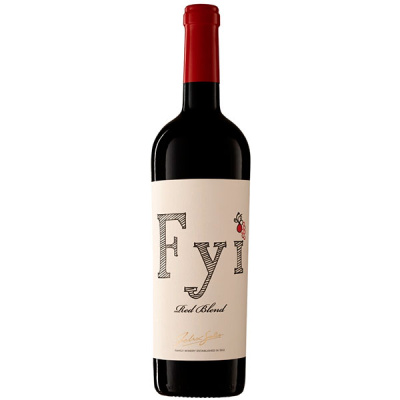 Вино Красное Сухое FYI Red Blend 2021 0,75 л фото