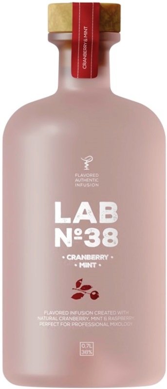 Водка LAB №38 Cranberry Mint 0,7 л фото