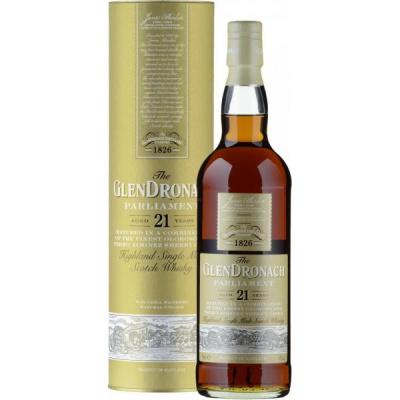 Виски Glendronach Parliament 21 Years Old Single Malt Highland in tube 0,7 л фото