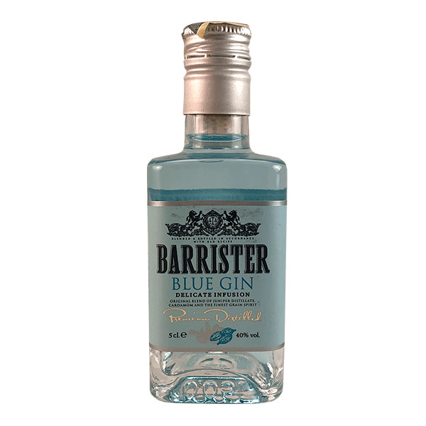 Джин Barrister Blue Gin 0,05 л фото