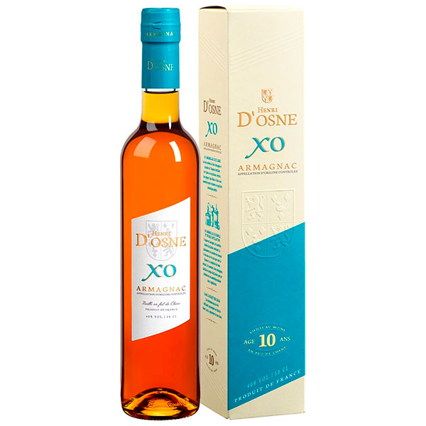 Арманьяк Henri d'Osne XO in gift box 0,5 л фото