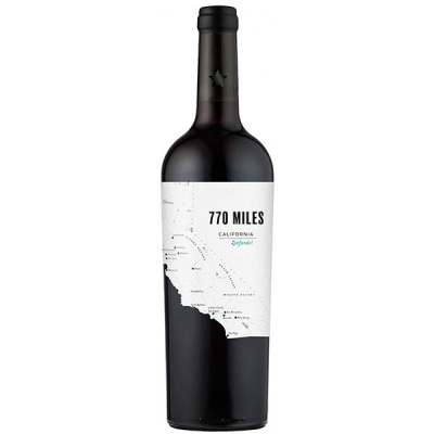 Вино Красное Сухое 770 Miles Zinfandel California 2023 0,75 л фото