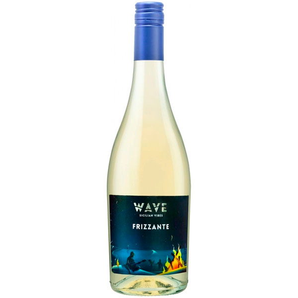 Вино игристое Белое Брют Settesoli Wave Frizzante 0,75 л фото