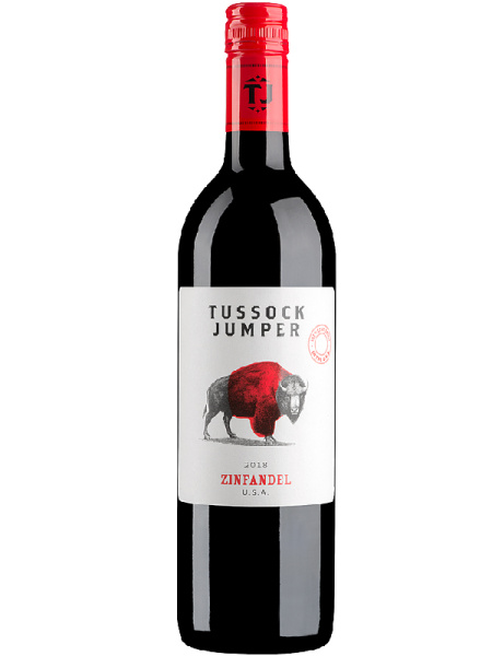 Вино Красное Сухое Tussock Jumper Zinfandel 2022 0,75 л фото