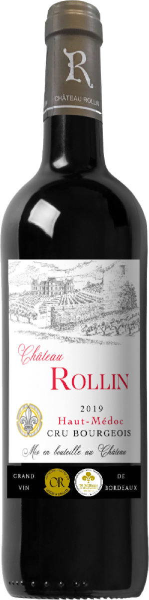 Вино Красное Сухое Chateau Rollin Cru Bourgeois 2022 0,75 л фото