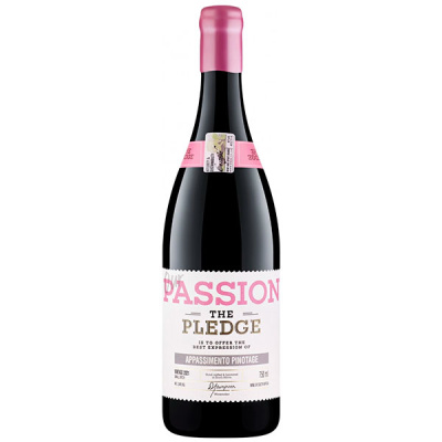 Вино Красное Сухое The Pledge Our Passion Appassimento Pinotage Darling 2021 0,75 л фото