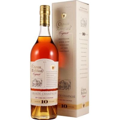 Коньяк Chateau de Montifaud 10 Years Old Grande Champagne in gift box 0,70 л фото