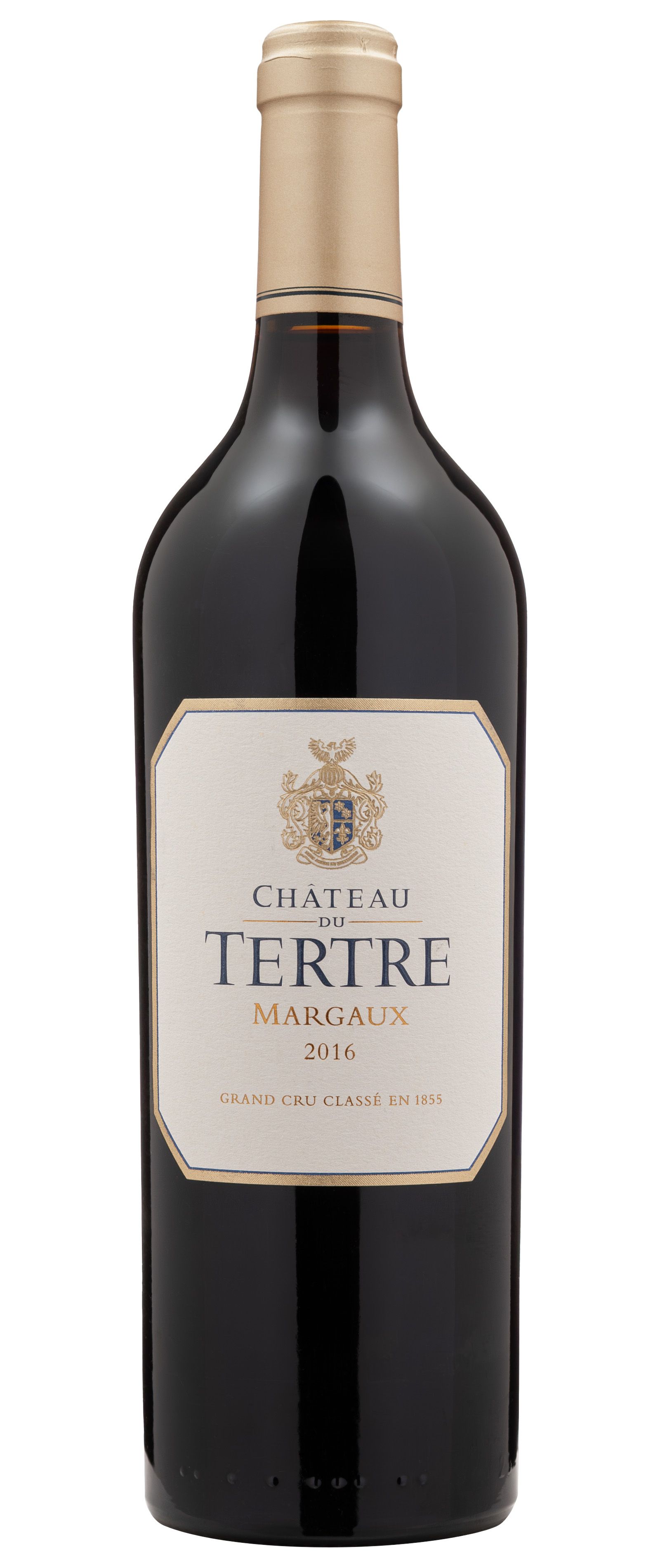 Вино Красное Сухое Chateau du Tertre 5-e Grand Cru Classe Margaux 2016 0,75 л фото