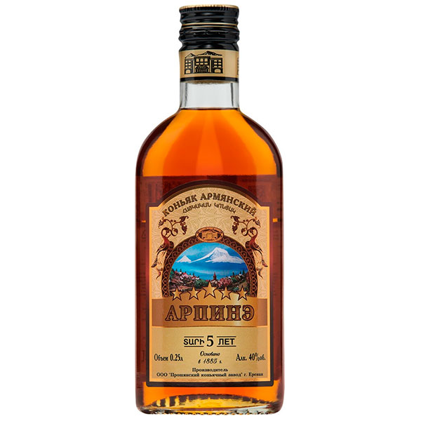 Бренди Arpine 5 Years Old 0,25 л фото