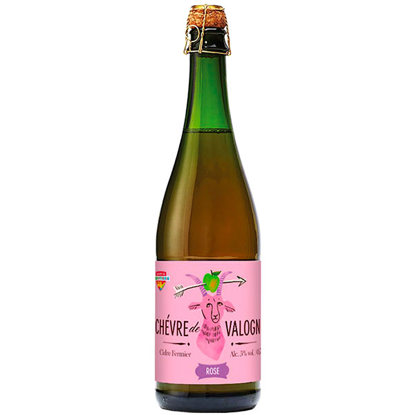 Сидр Chevre de Valognes Artisanal Organic Rose 0,75 л фото