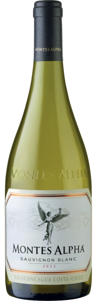 Вино Белое Сухое Montes Alpha Sauvignon Blanc 2023 0,75 л фото