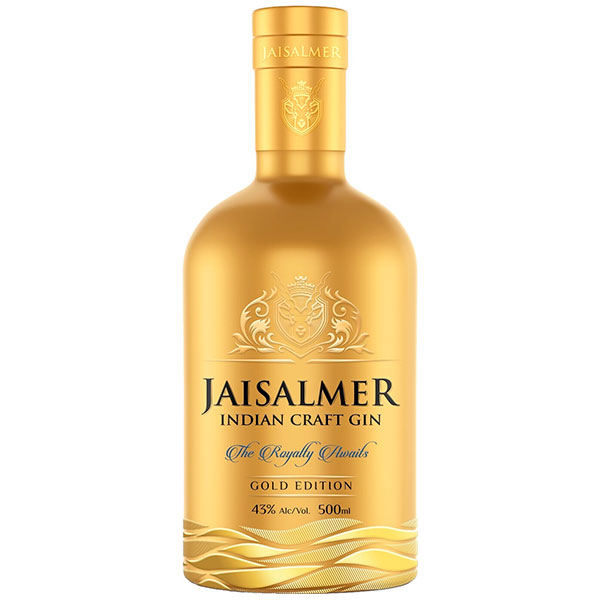 Джин Jaisalmer Indian Craft Gin Gold Edition 0,5 л фото