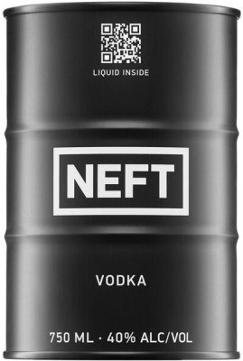 Водка Neft Black Barrel 0,75 л фото
