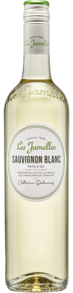 Вино Белое Сухое Les Jamelles Sauvignon Blanc 2023 0,75 л фото