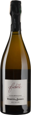 Вино игристое Vouette & Sorbee Fidele Brut Nature Champagne 0,75 л фото