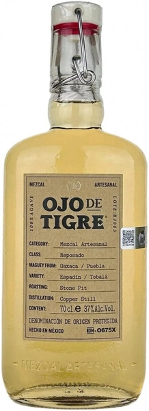 Мескаль Ojo de Tigre Reposado 0,7 л фото