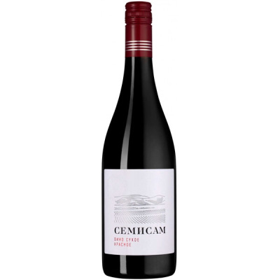 Вино Красное Сухое Semisam Red Kuban Anapa 2022 0,75 л фото