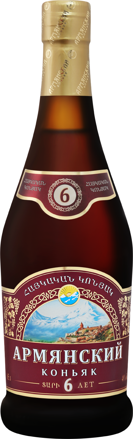 Коньяк Vedi-Alco Armenian Brandy 6 yo 0,5 л фото