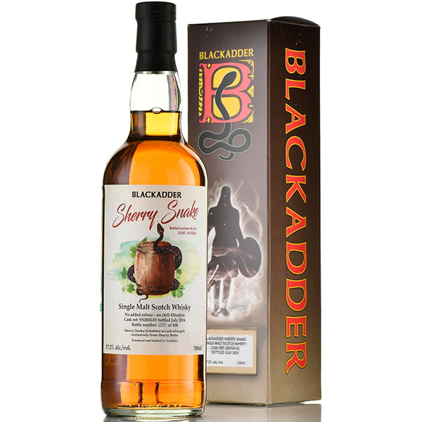 Виски Blackadder Sherry Snake Single Malt in gift box 0,7 л фото