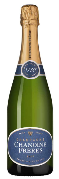 Вино игристое Белое Брют Chanoine Freres Brut Champagne 2022 0,75 л фото