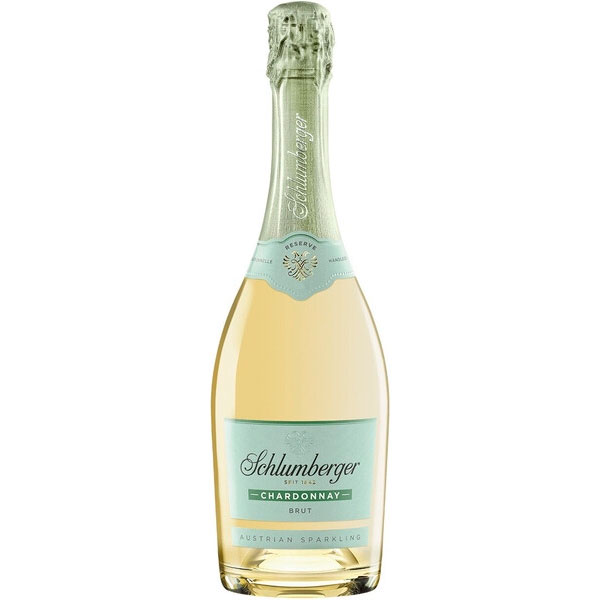 Вино игристое Белое Брют Schlumberger Chardonnay Brut Reserve 0,75 л фото