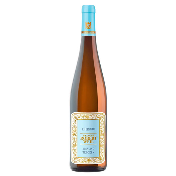 Вино Белое Полусухое Robert Weil Riesling Trocken Rheingau 2021 0,75 л фото