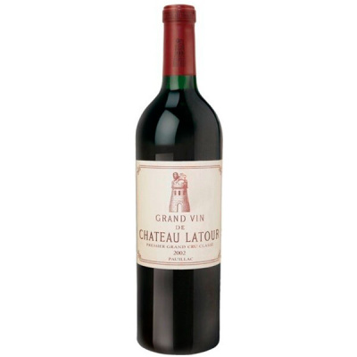 Вино Красное Сухое Chateau Latour 1-er Grand Cru Classe Pauillac 2002 0,75 л фото
