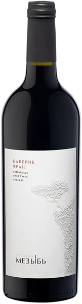 Вино Красное Сухое Usadba Mezyb Cabernet Franc Kuban Gelendzhik 2022 0,75 л фото