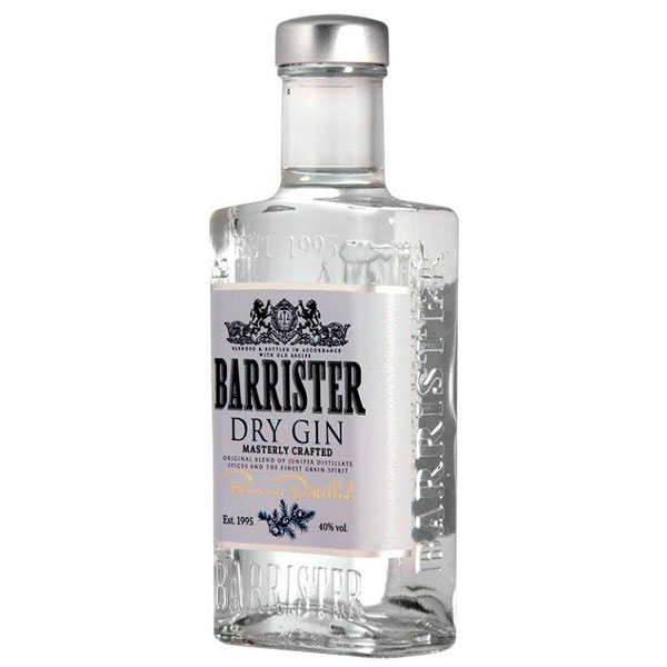 Джин Barrister Dry Gin 0,375 л фото